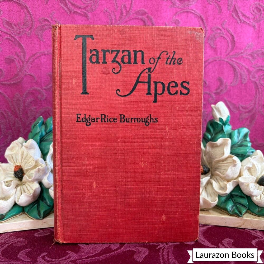Tarzan of the Apes by Edgar Rice Burroughs, Vintage Book